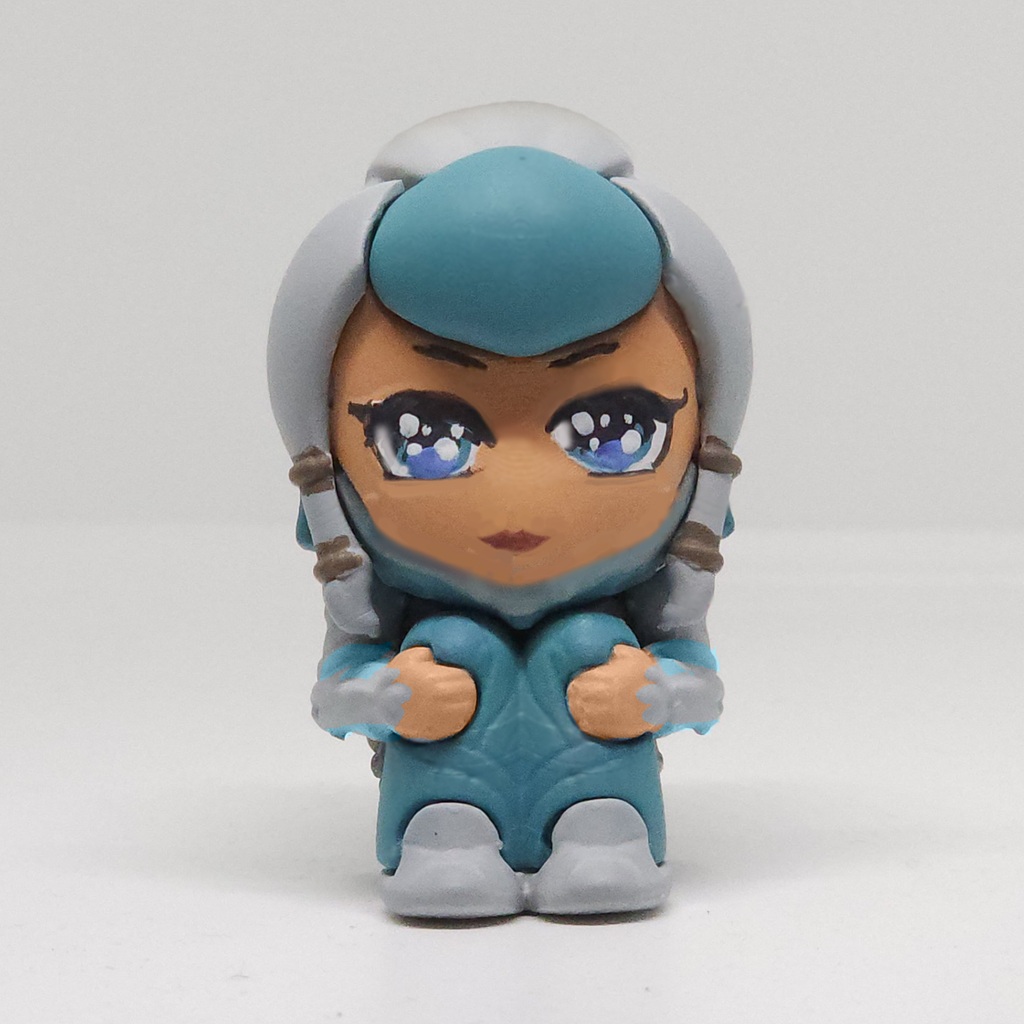 Warframe Aoi Sitting Mini JohJoh Figurine